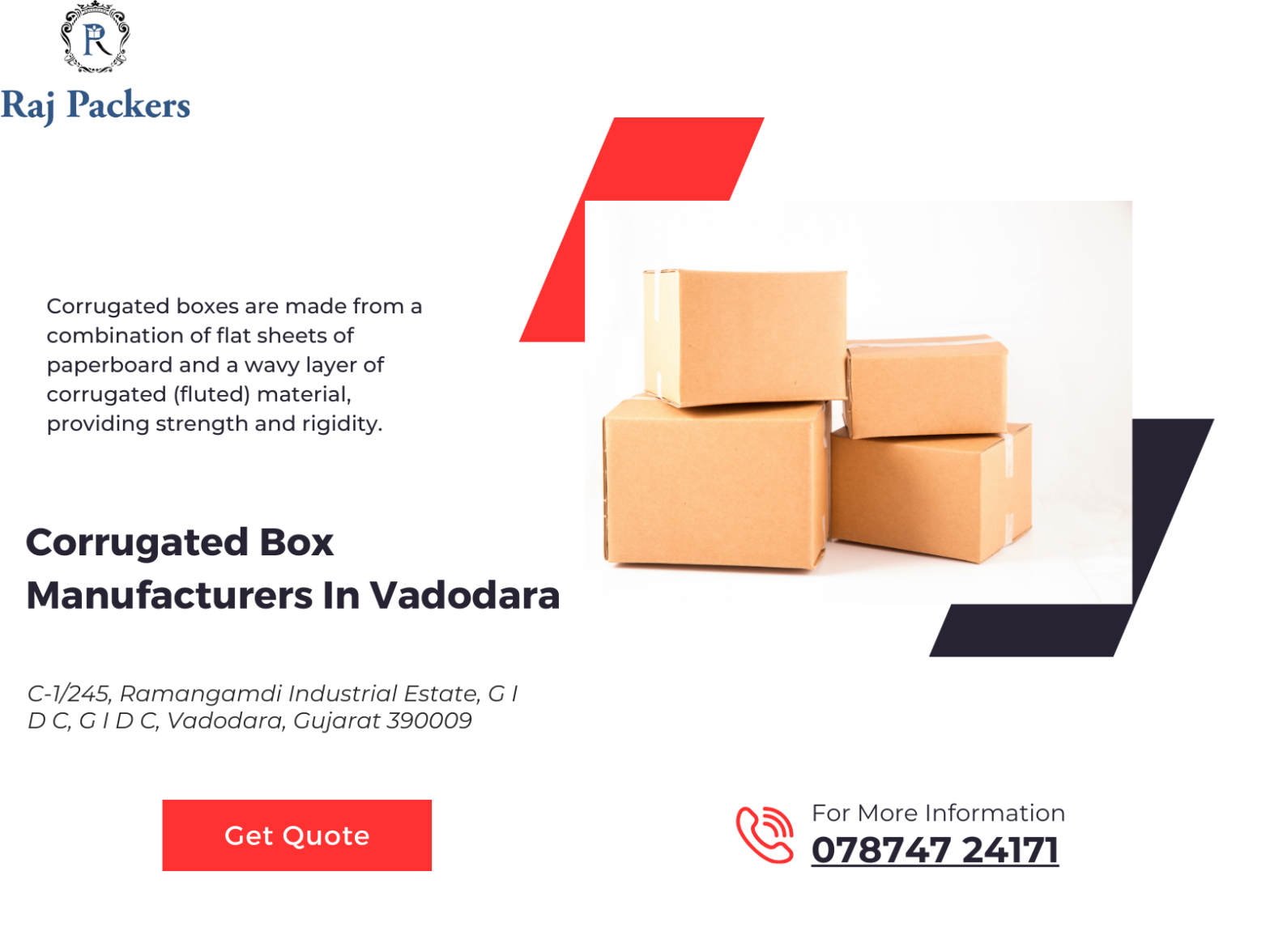 Corrugated Box Manufacturers In Vadodara